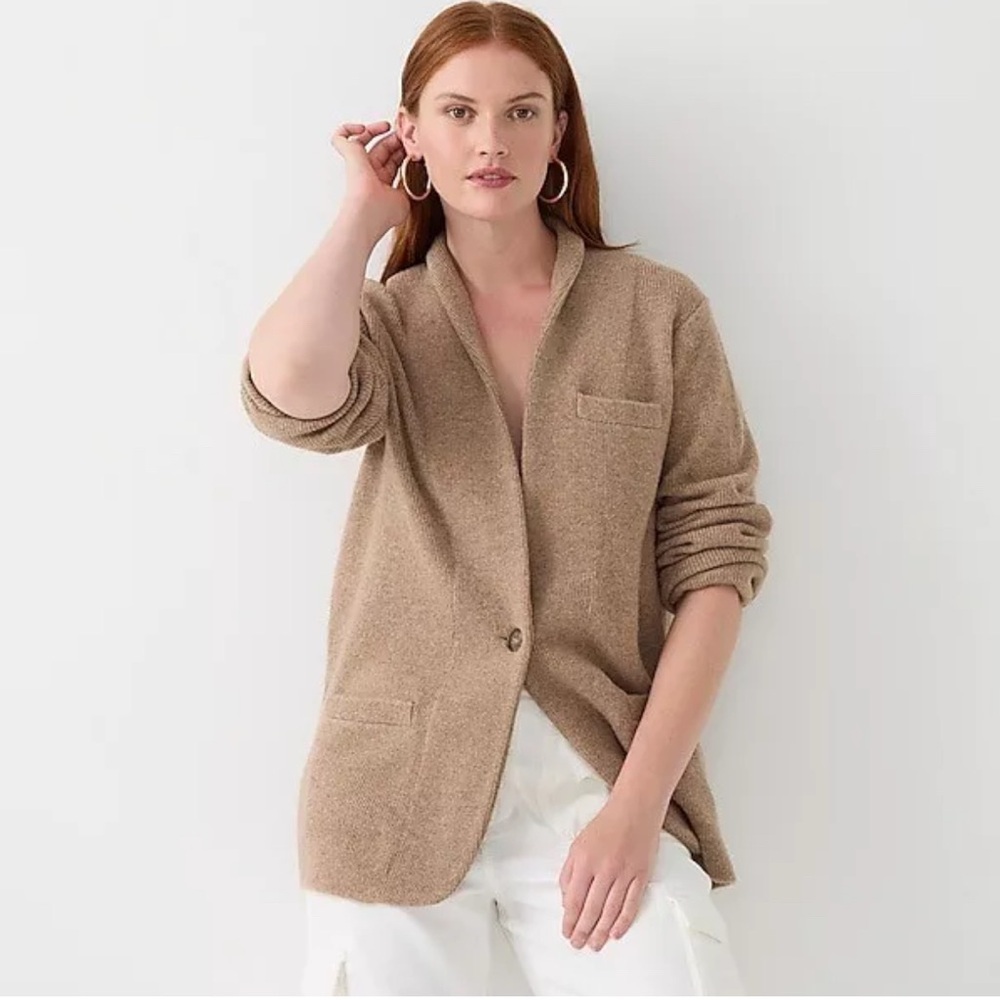 Jcrew Merino wool sweater-blazer